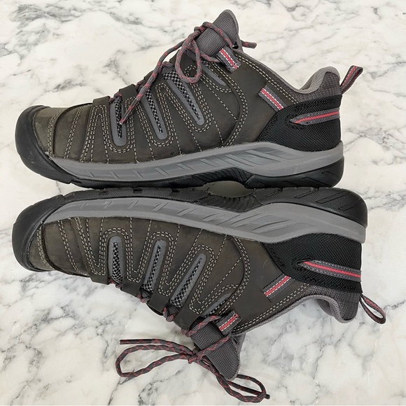 New KEEN Utility Ladies' Flint II Magnet & Rose Low Profile Steel Toe Women’s 11 - Picture 5 of 10